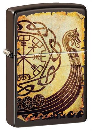 Zippo Çakmak Viking Warship Design 49182-078939