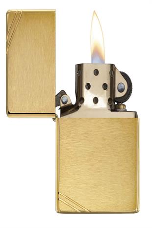 Zippo Çakmak Vintage Br Fin Brass 240-000086