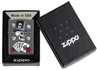 Zippo Çakmak Vintage Gambling Design 28378-122219