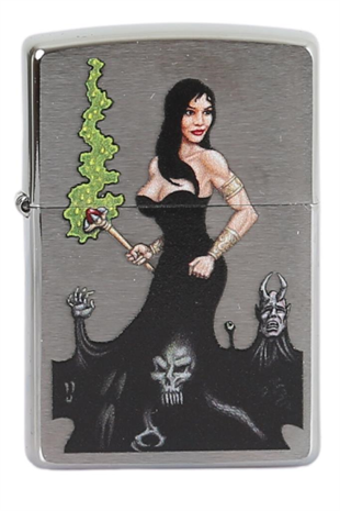 Zippo Çakmak Wizard In Black