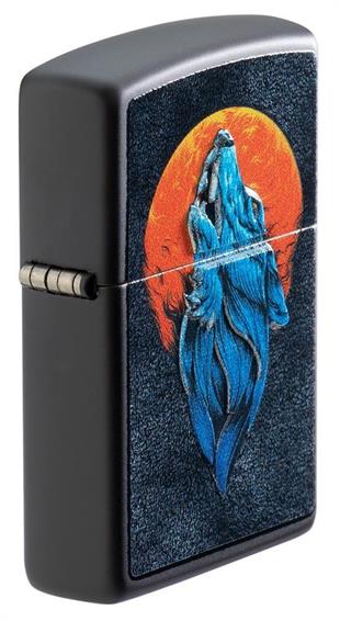 Zippo Çakmak Wolf And Moon Design 218-087305