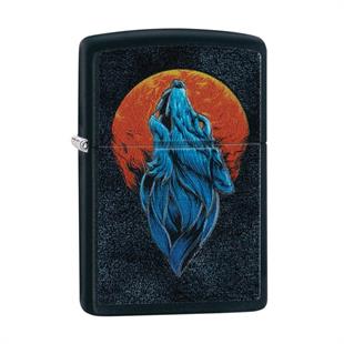 Zippo Çakmak Wolf And Moon Design 218-087305
