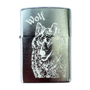 Zippo Çakmak Wolf Design