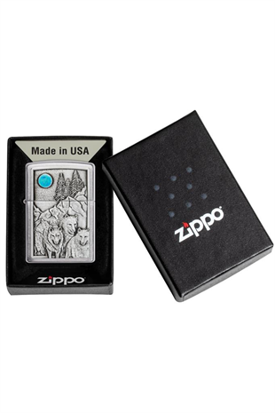 Zippo Çakmak Wolf & Pack Emblem 49295-083609