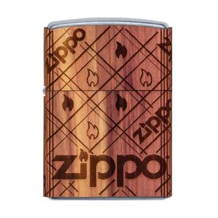 Zippo Çakmak Woodchuck Wrap Zippo Flame Design 49331-083329