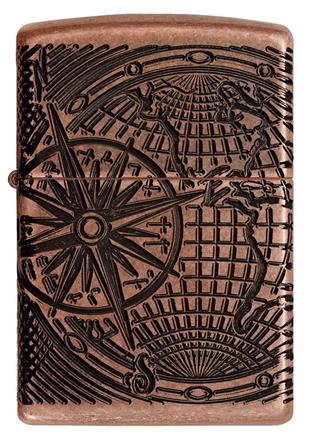 Zippo Çakmak World Map Design 29853-069135