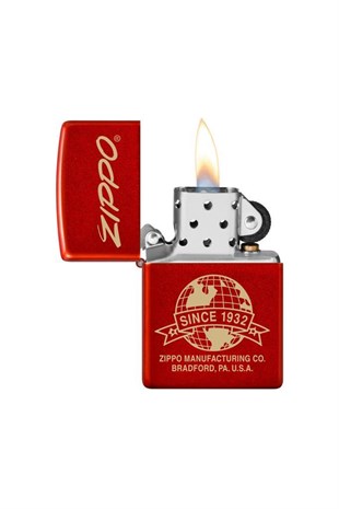 Zippo Çakmak Zippo Globe Design 48150-096767