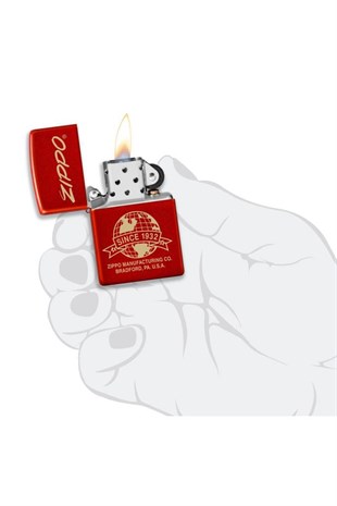 Zippo Çakmak Zippo Globe Design 48150-096767