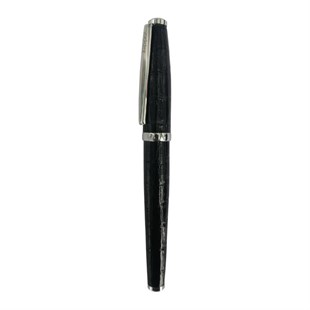 Zippo Kalem Black Leather Wrap Roller 41124