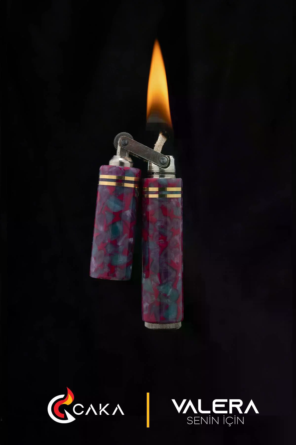 CKL-096,Caka Lighter Valera Benzinli Çakmak