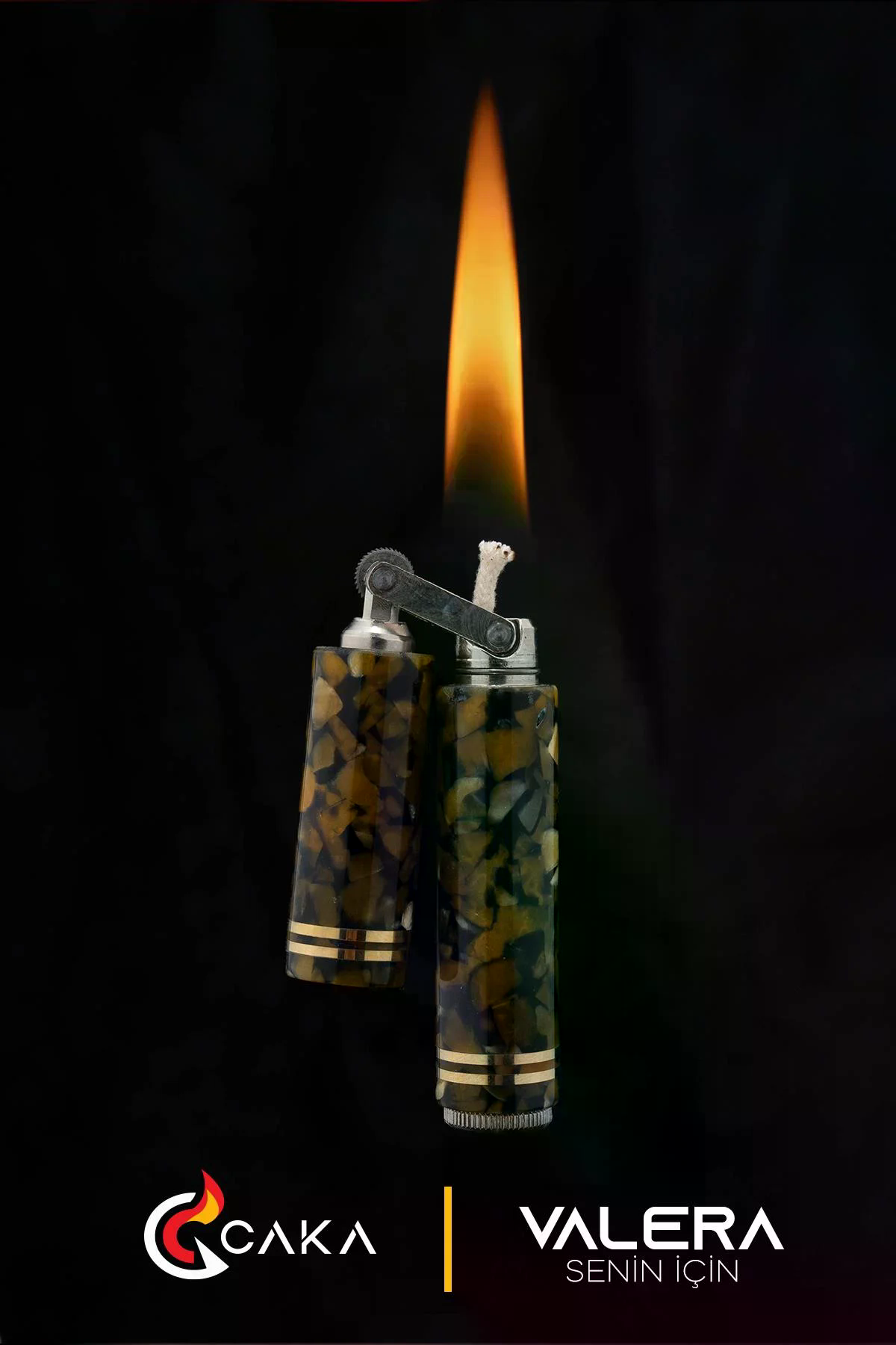 CKL-095,Caka Lighter Valera Benzinli Çakmak