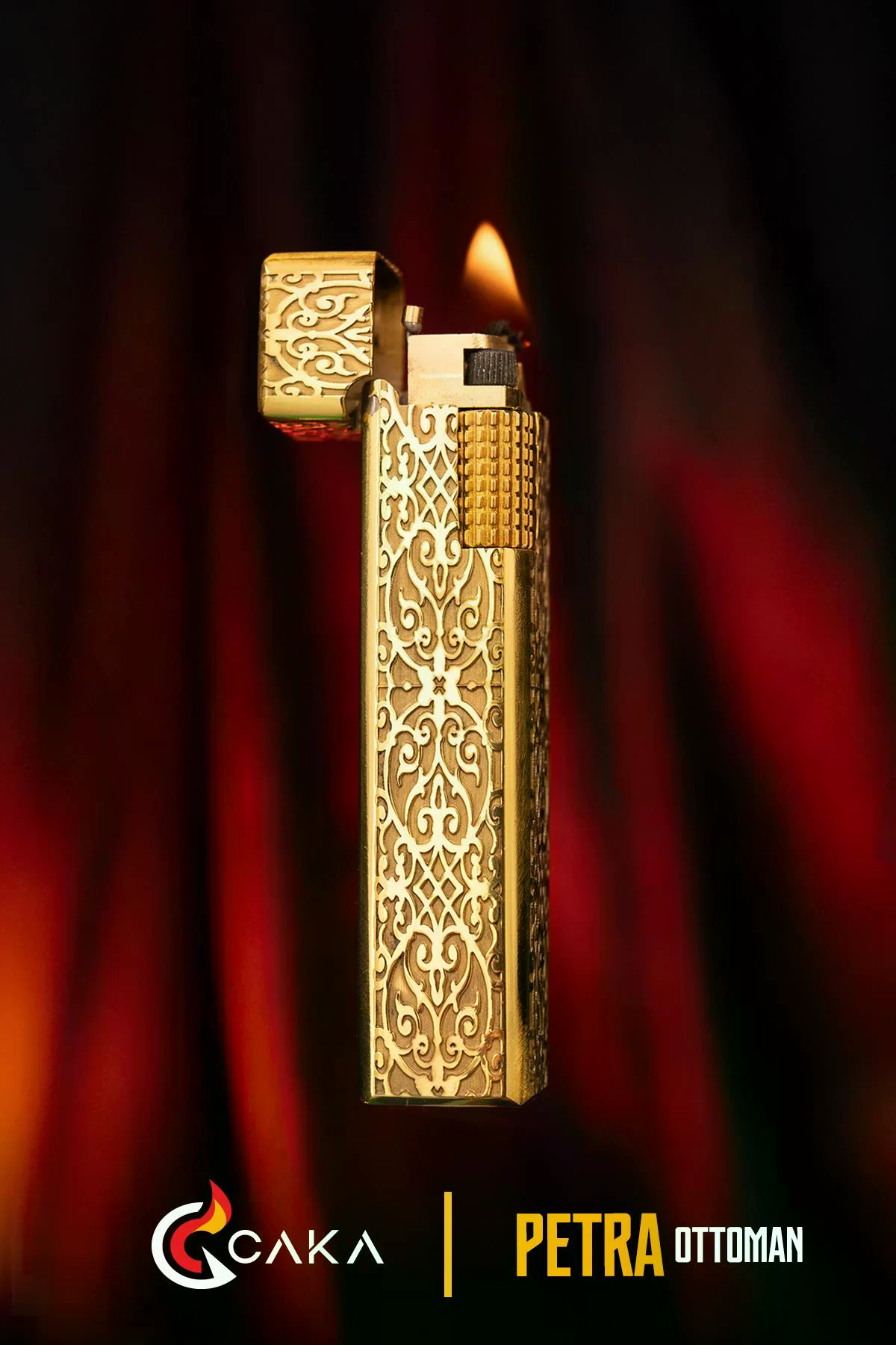 CKL-060,Caka Lighter Petra Ottoman Benzinli Çakmak