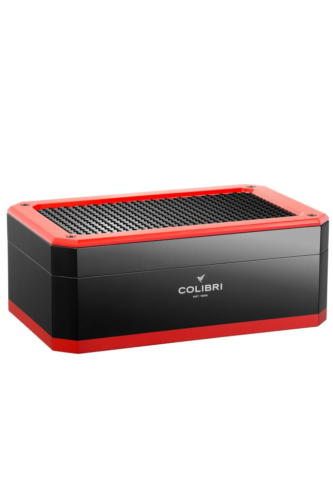 TR6412,Colibri Rally Siyah-Kırmızı Puro Kutusu