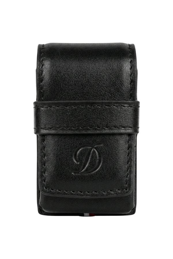 TR9167,S.T. Dupont Deri Siyah Ligne 2 Çakmak Kılıfı