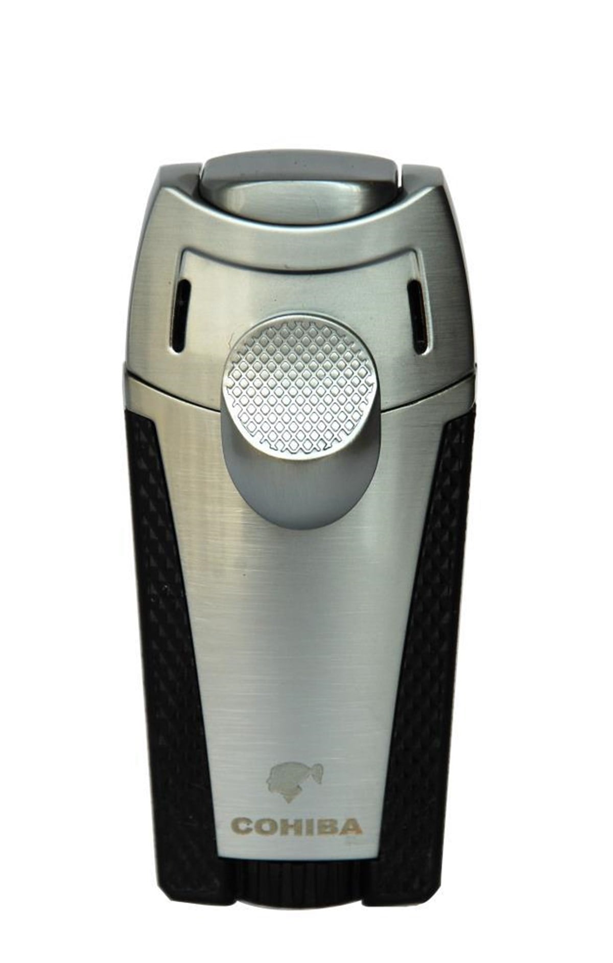TR1641,Cohiba 2 Torch Gümüş Puro Çakmağı