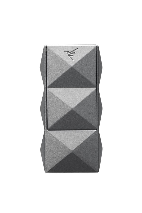 TR6747,Colibri Quasar II Çift Torch Pürmüz Koyu Gri Puro Çakmağı
