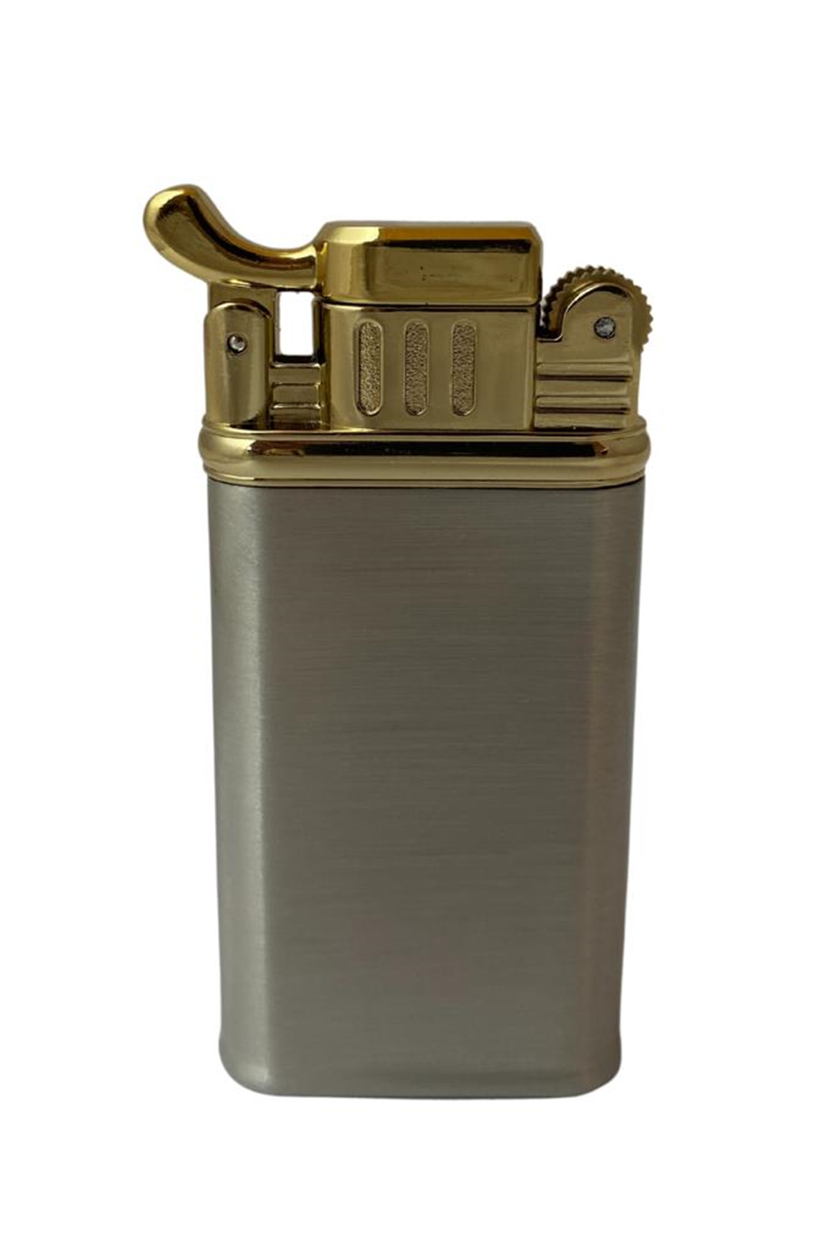 TR6363,Hunter Çift Torch Pürmüz Gold/Gunmetal Puro Çakmağı