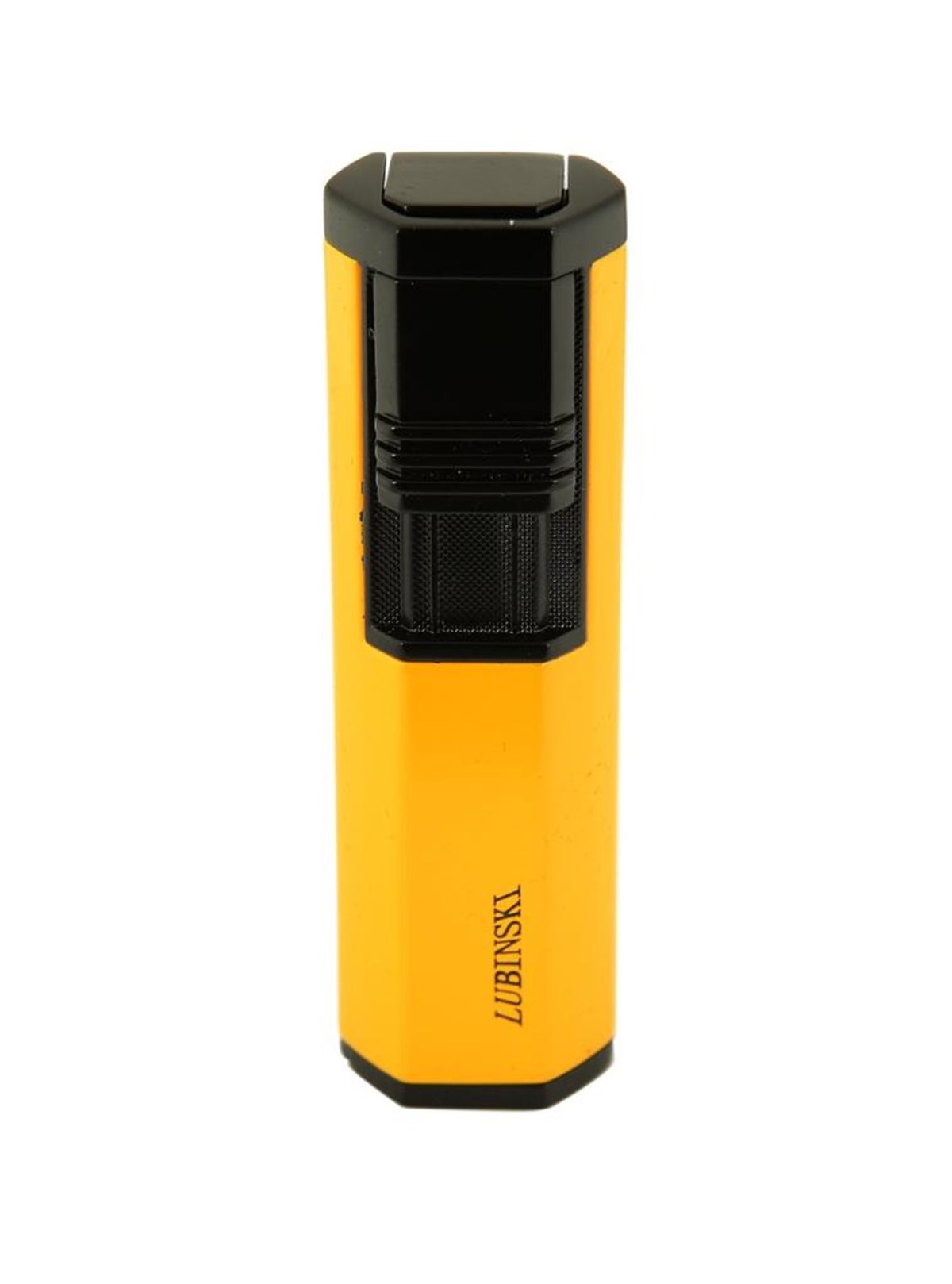 TR1156,Lubinski İki Torch Sarı Puro Çakmağı