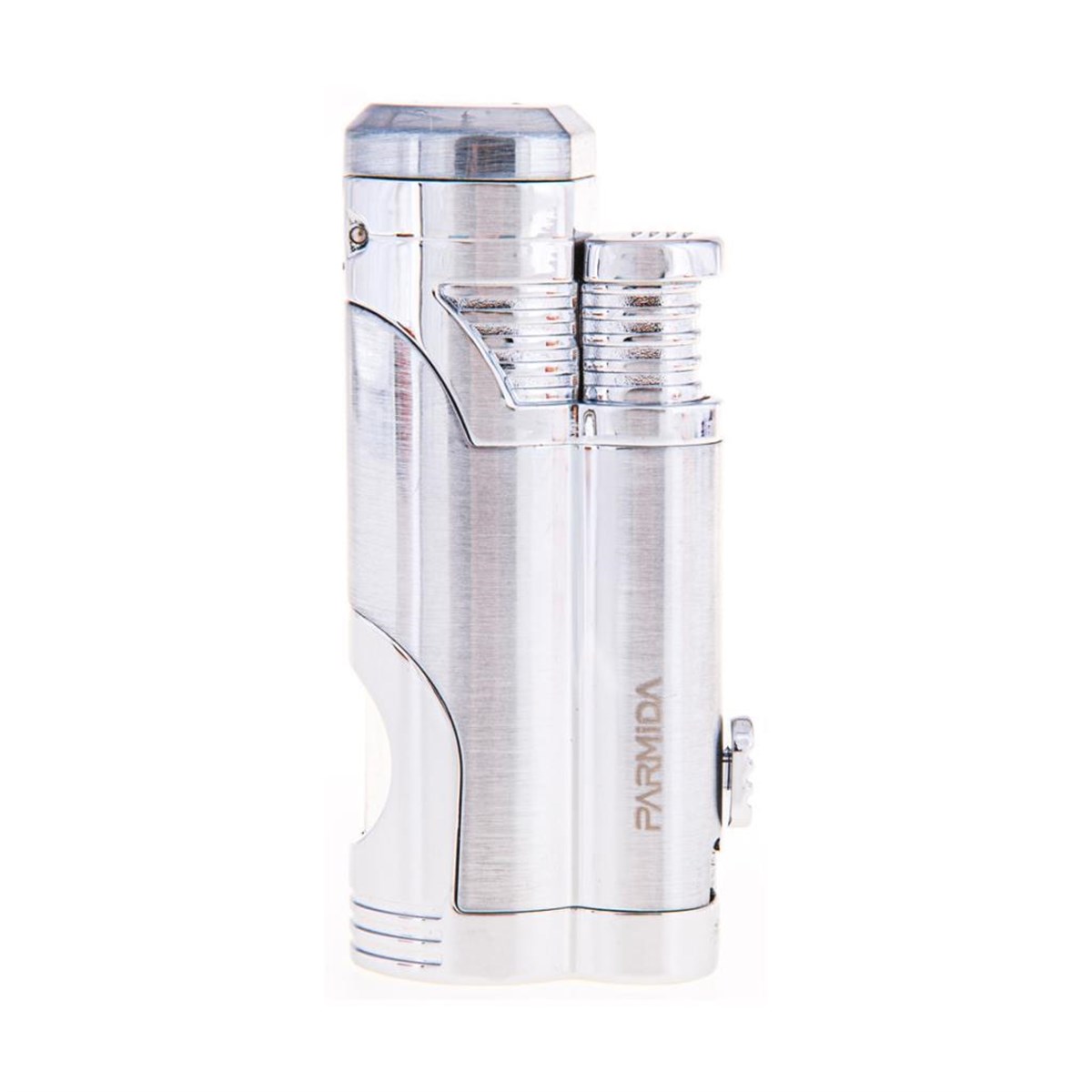 TR3499,Parmida 2 Torch Gümüş Puro Çakmağı