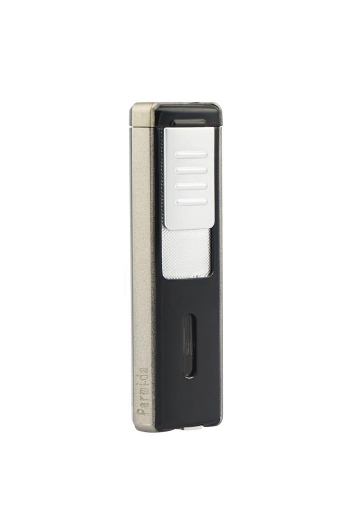 TR2429,Parmida İki Torch Siyah-Gunmetal Puro Çakmağı 