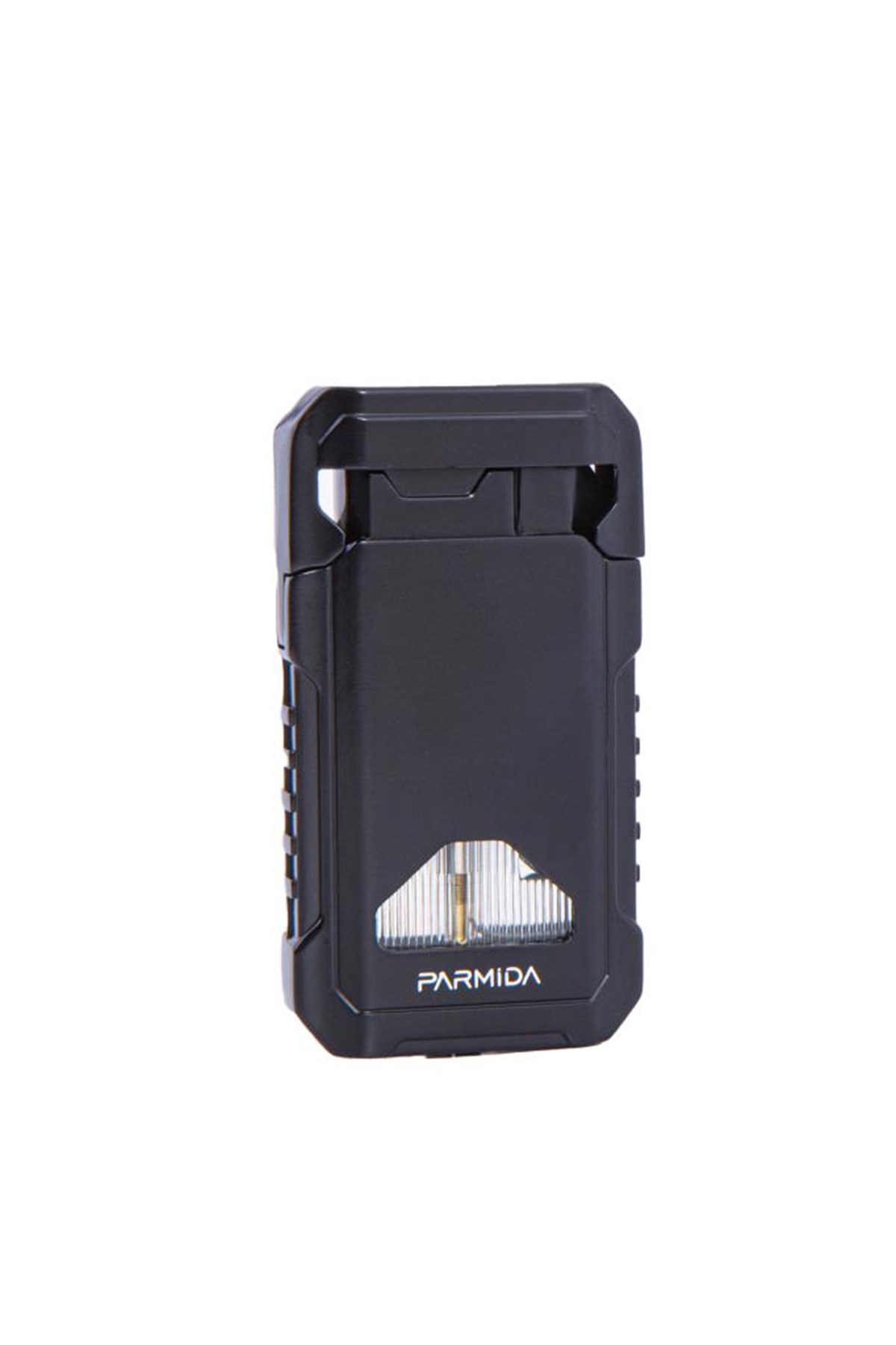 TR4731,Parmida Çift Torch Siyah Puro Çakmağı