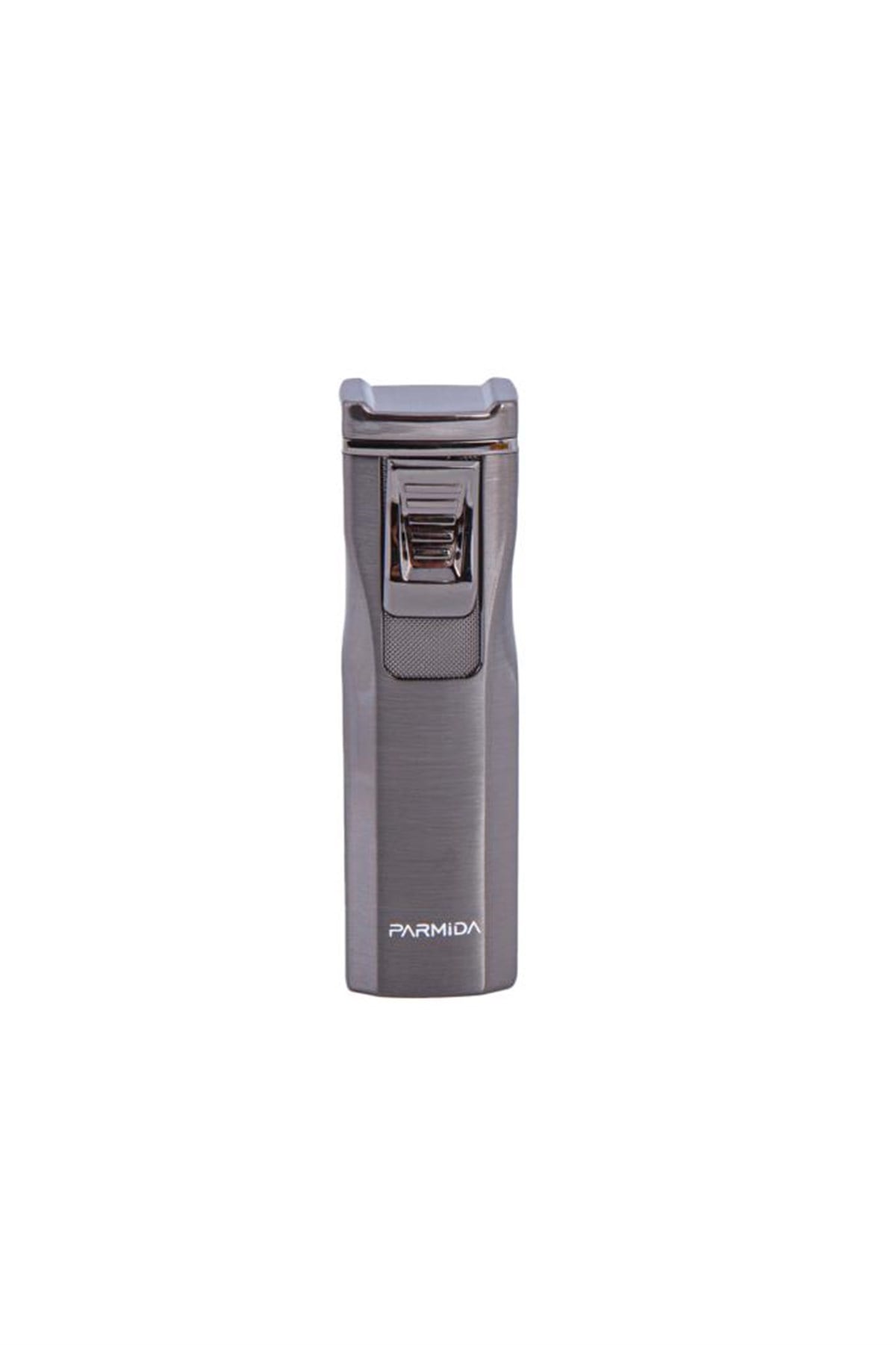 TR4674,Parmida Çift Torch Gunmetal Puro Çakmağı
