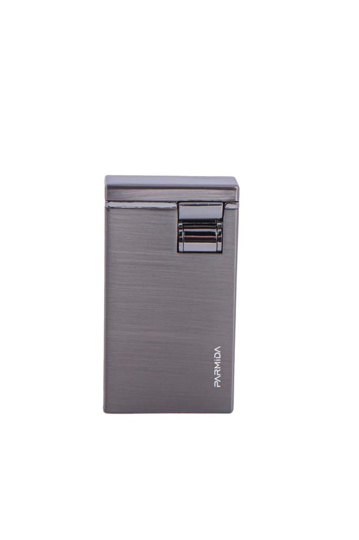 TR4664,Parmida Çift Torch Gunmetal Puro Çakmağı
