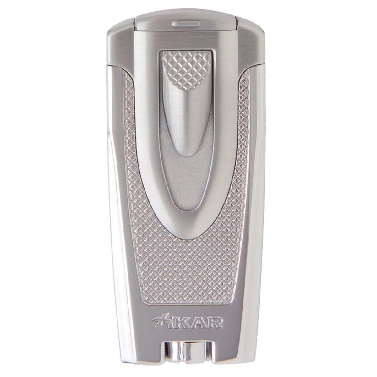 TR1028,Xikar Axia 2 Torch Gümüş Puro Çakmağı