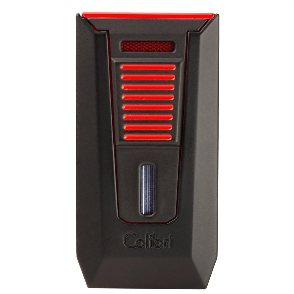 TR3800,Colibri Slide Siyah-Kırmızı Puro Çakmağı