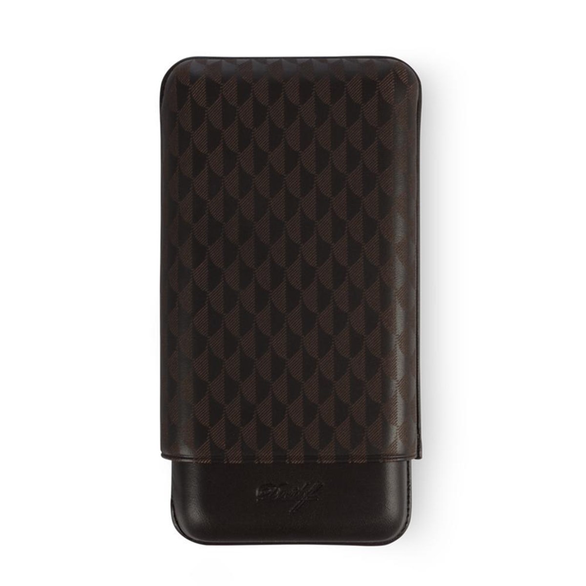 TR2641,Zino Davidoff 3'lü Deri Kahverengi Puro Kılıfı 105586