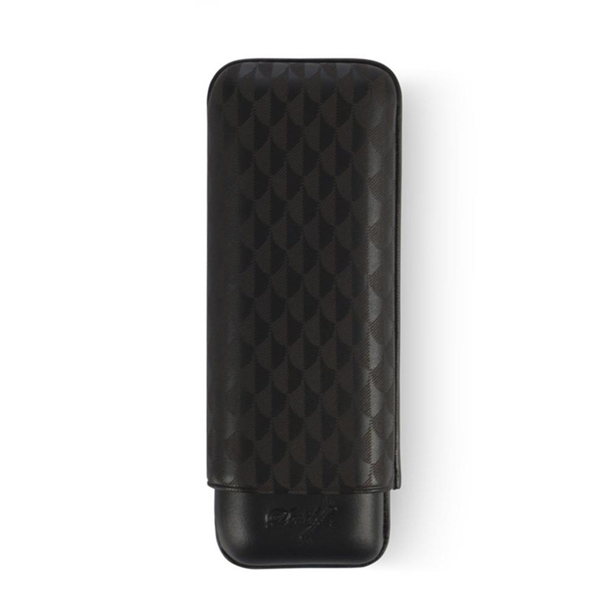 TR2644,Zino Davidoff 2'li Deri Kahverengi Puro Kılıfı 106760