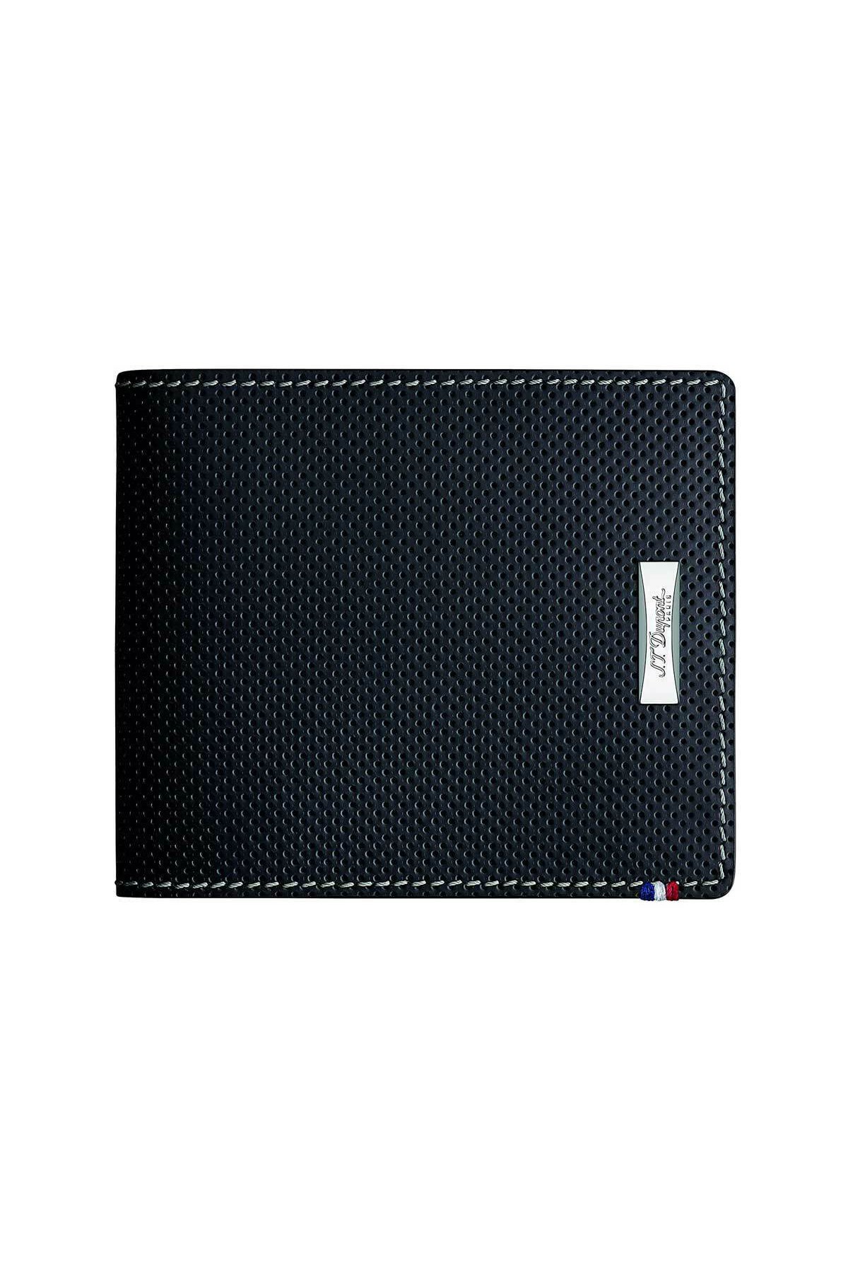 TR4462,S.T Dupont Defi Siyah Deri  Erkek Cüzdan 170403