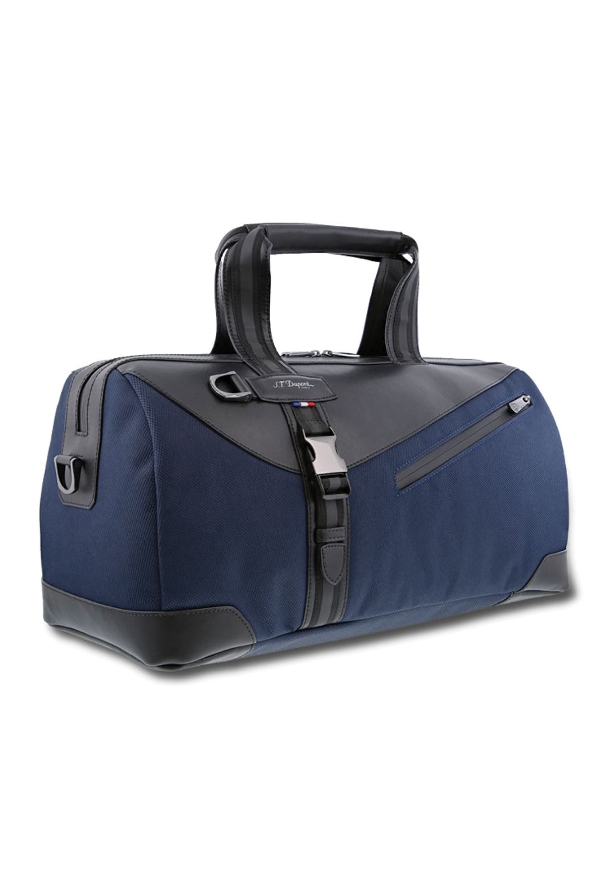 TR4372,S.T Dupont Mavi Deri Seyahat Çantası 173008