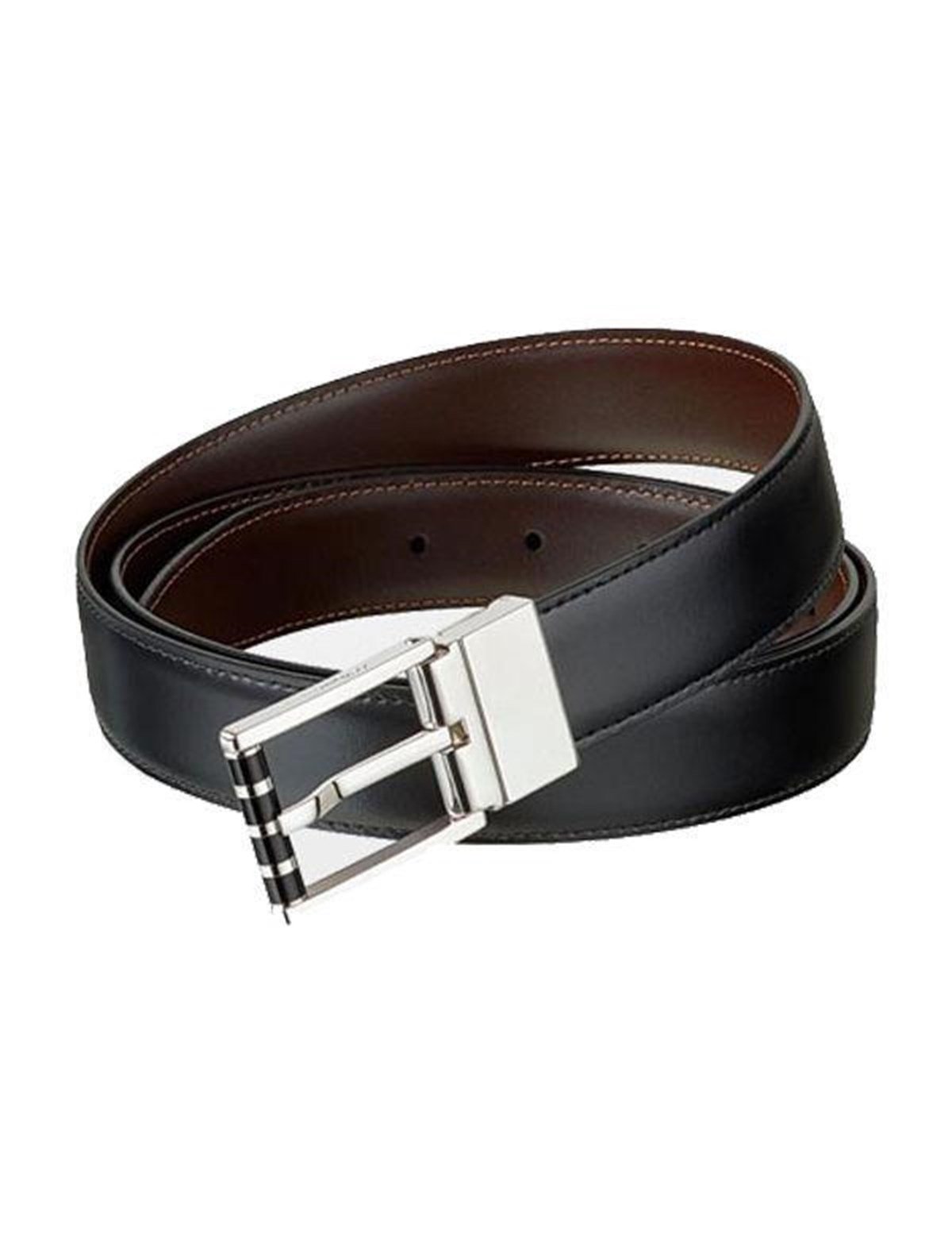 TR2762,S.T. Dupont Siyah Deri Kemer 9520120