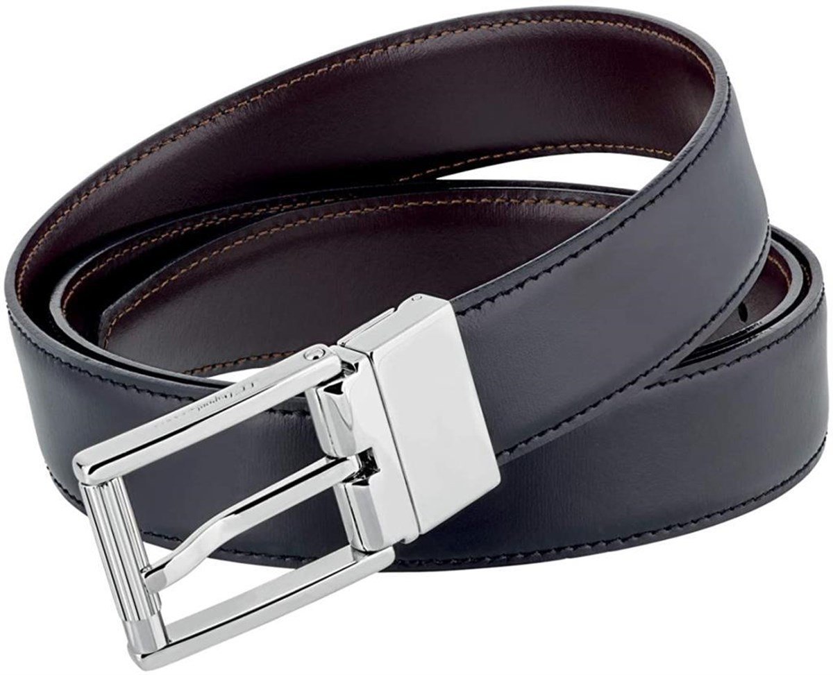 TR2764,S.T. Dupont Siyah Deri Kemer 9540120