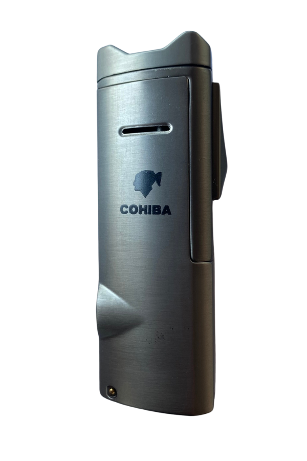 TR7544,Cohiba 3 Torch Pürmüz Gunmetal Puro Çakmağı
