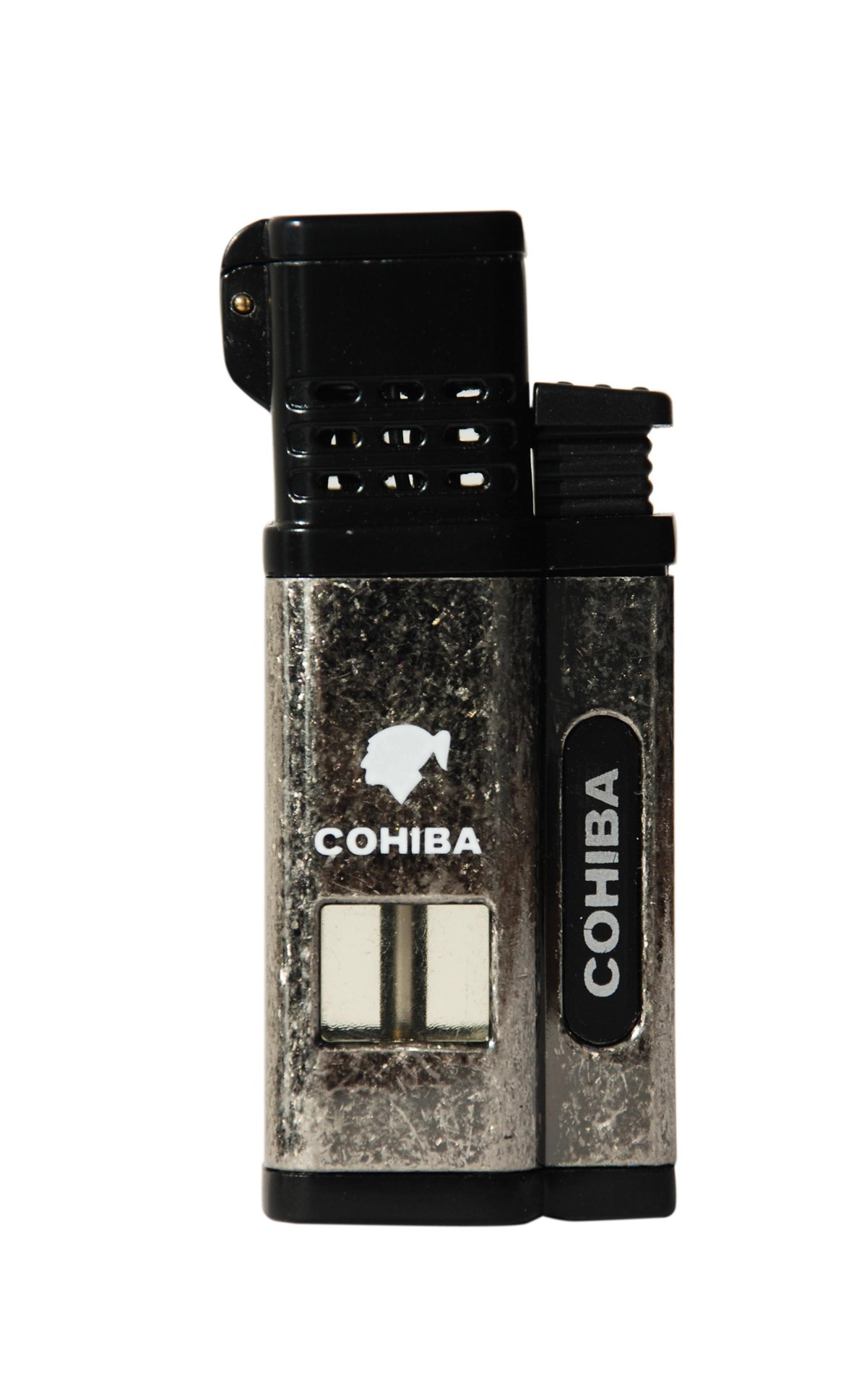 TR1626,Cohiba 4 Torch Gunmetal Puro Çakmağı