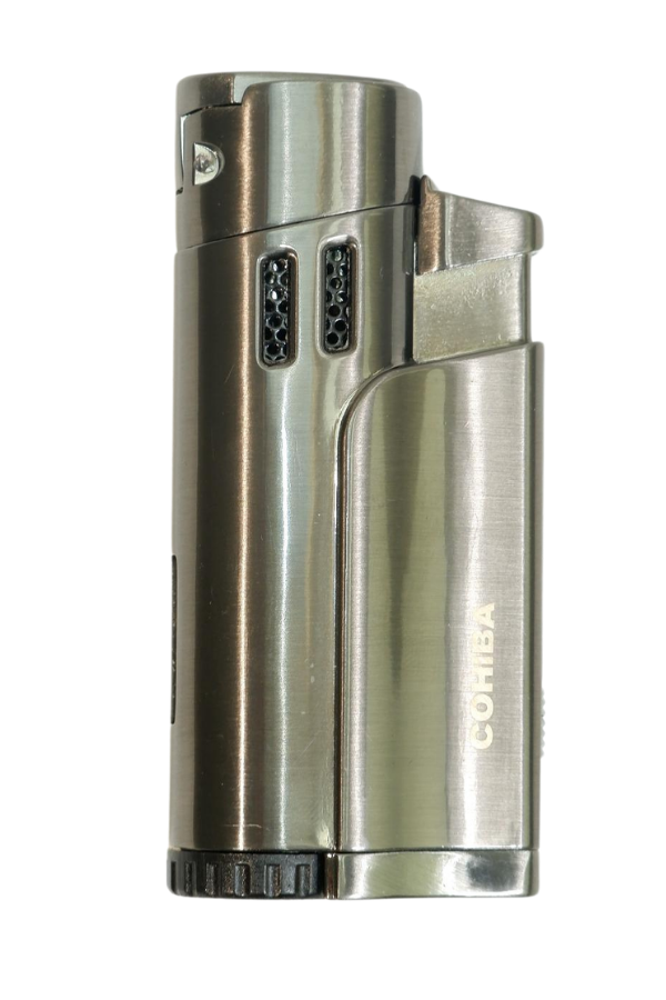 TR9610,Cohiba 4 Torch Pürmüz Delicili Gunmetal Metal Puro Çakmağı