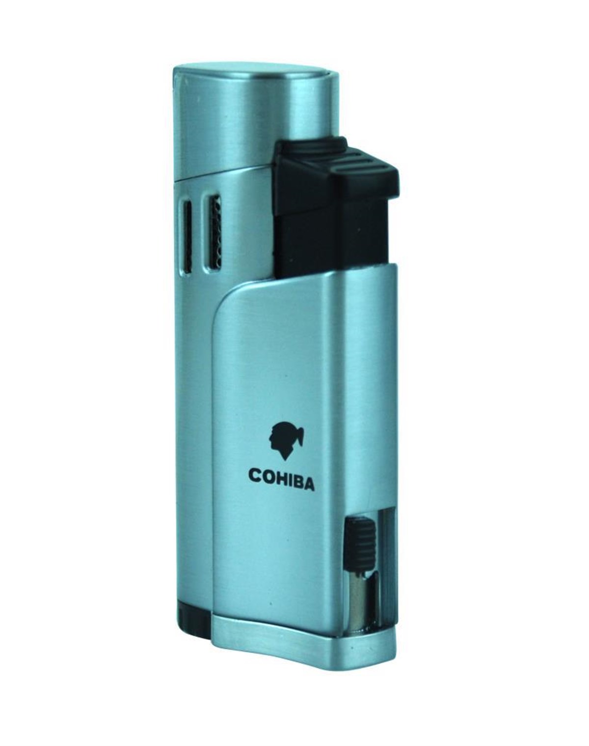 TR1699,Cohiba 4 Torch Gümüş Puro Çakmağı