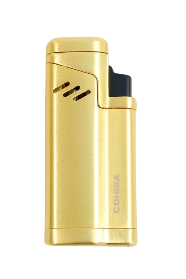 TR9599,Cohiba 4 Torch Pürmüz Delicili Gold Metal Puro Çakmağı