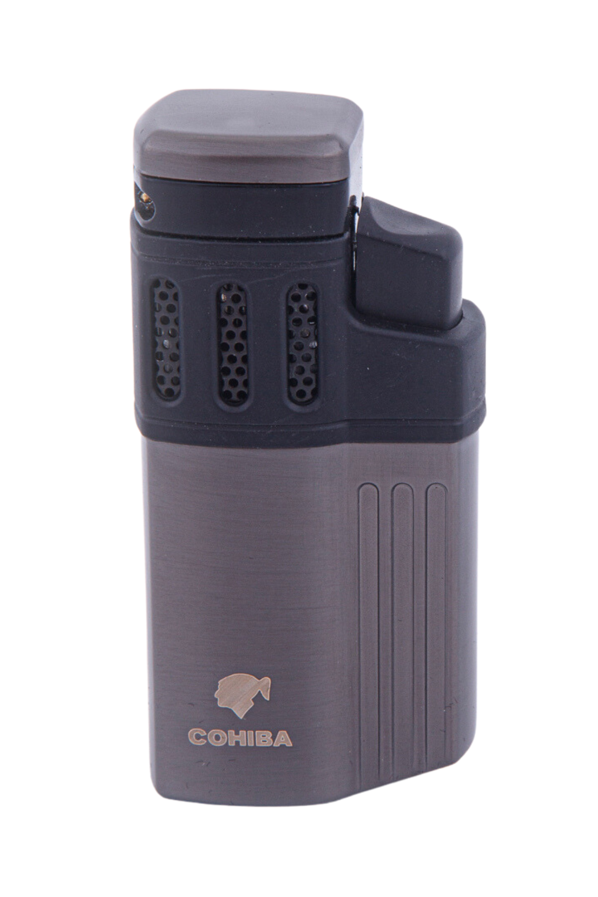 TR5966,Cohiba 4 Torch Gunmetal Puro Çakmağı