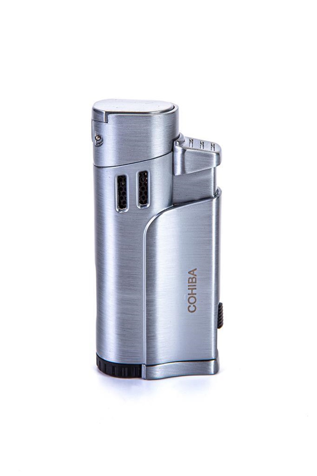 TR2971,Cohiba Dört Torch Gümüş Puro Çakmağı