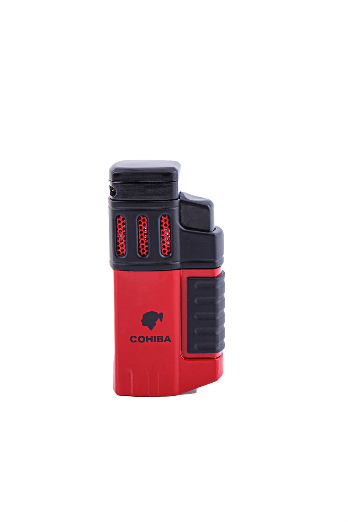 TR4737,Cohiba Dört Torch Kırmızı-Siyah Puro Çakmağı