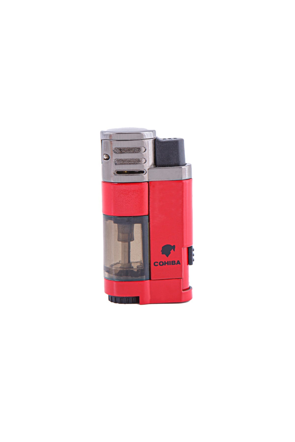 TR4736,Cohiba Dört Torch Kırmızı-Gunmetal Puro Çakmağı