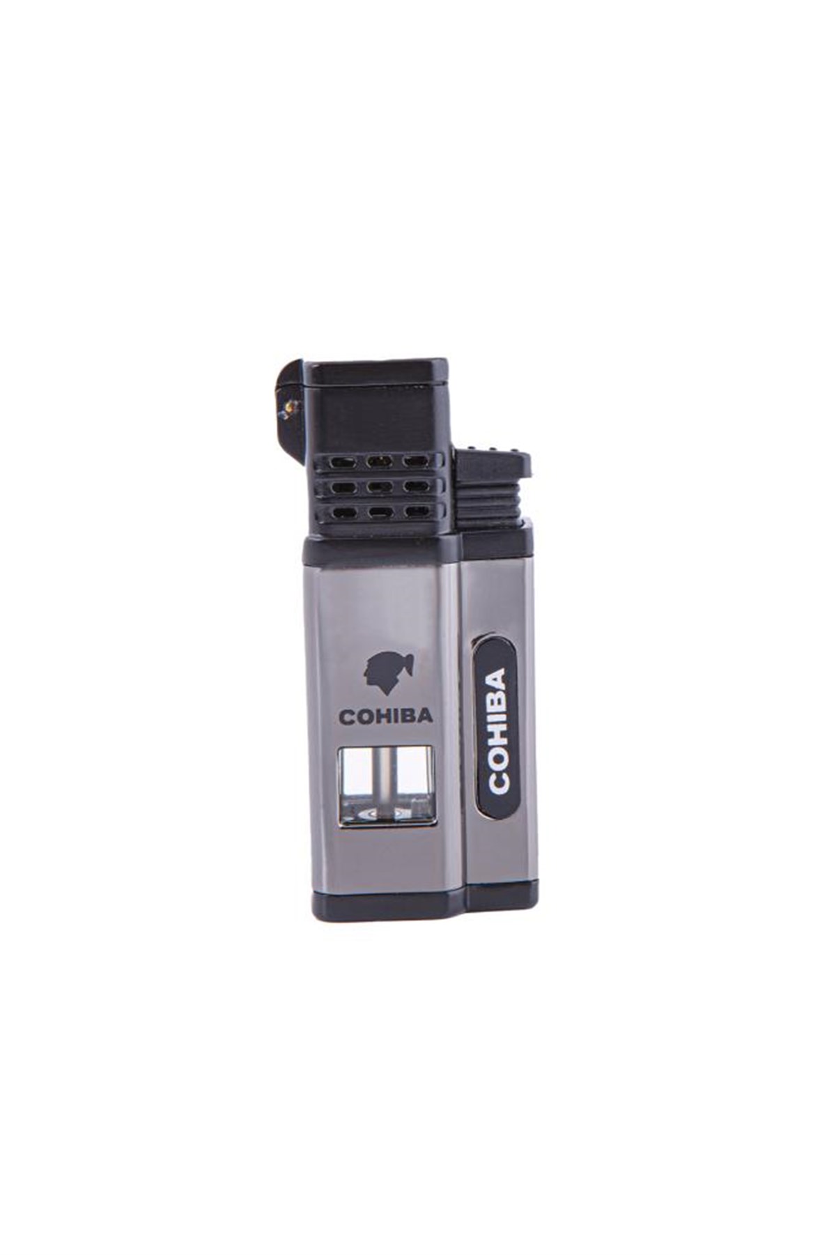 TR4645,Cohiba Dört Torch Gunmetal-Siyah Puro Çakmağı