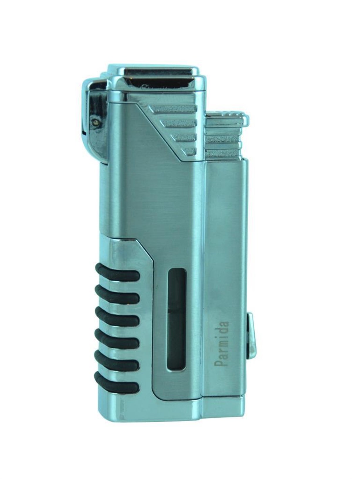 TR2425,Parmida Dört Torch Gümüş Puro Çakmağı 