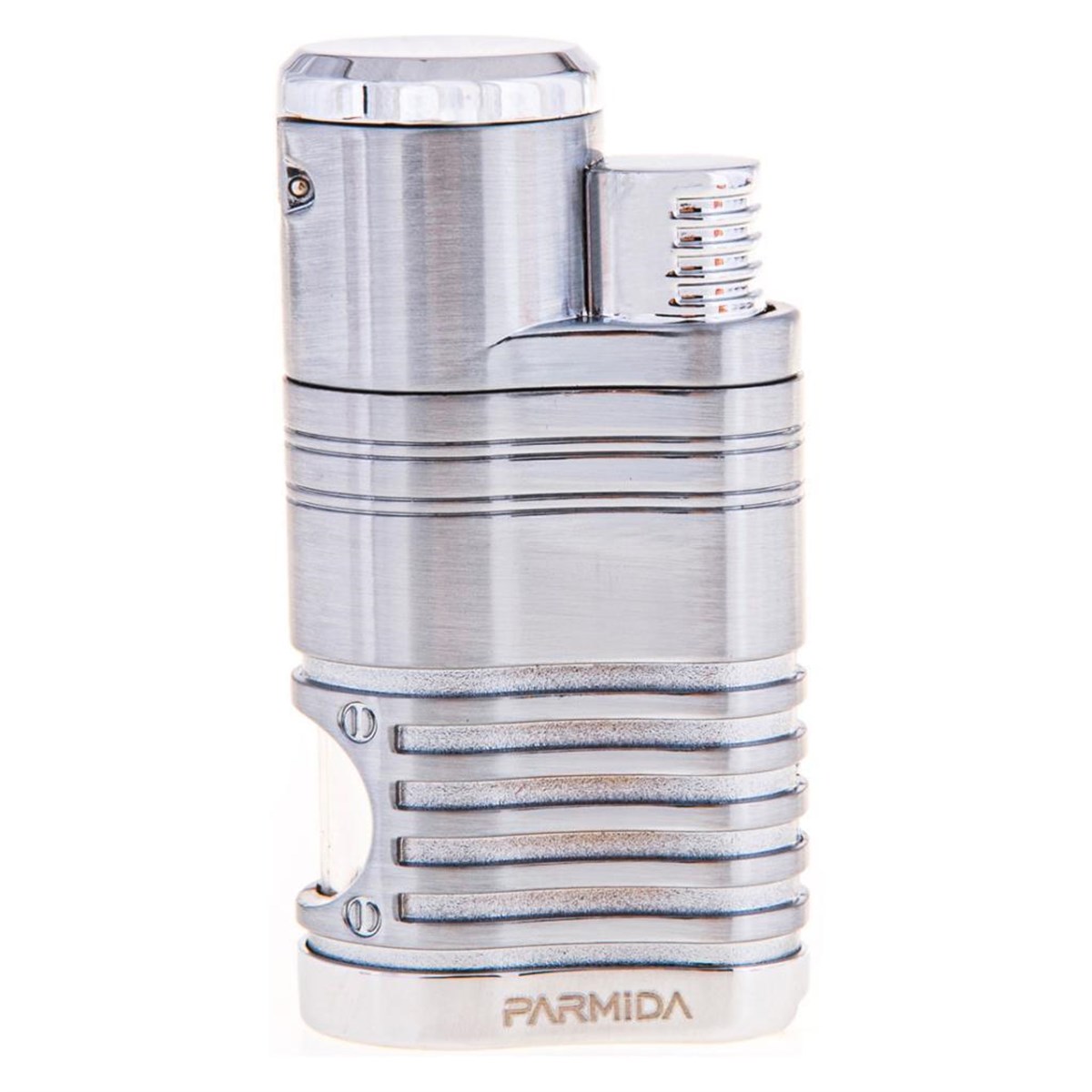 TR3493,Parmida 4 Torch Gümüş Puro Çakmağı