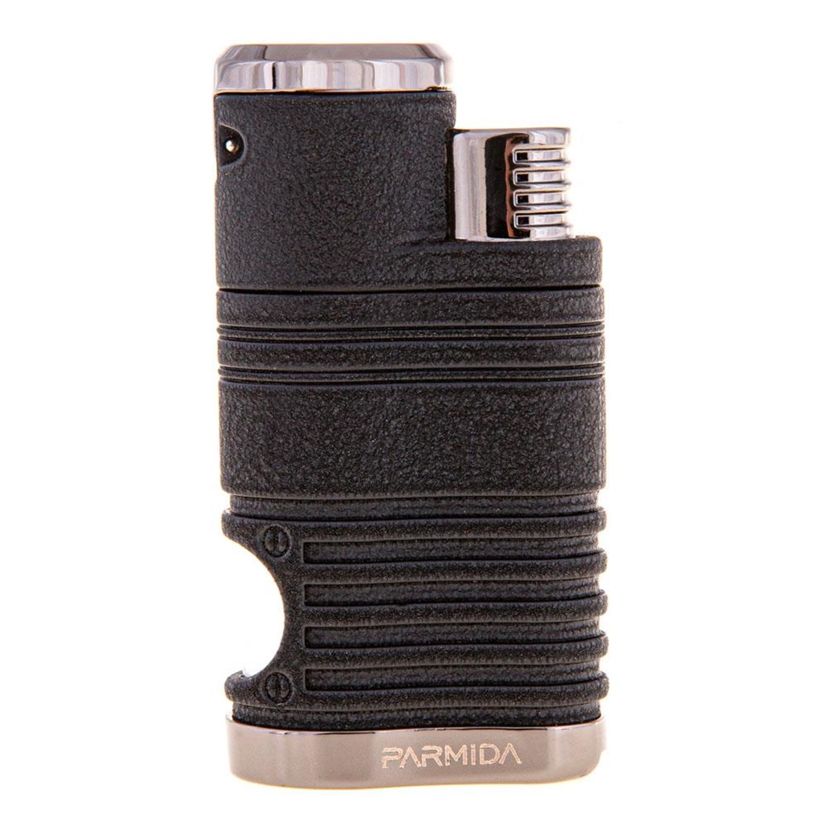 TR3494,Parmida 4 Torch Siyah Puro Çakmağı