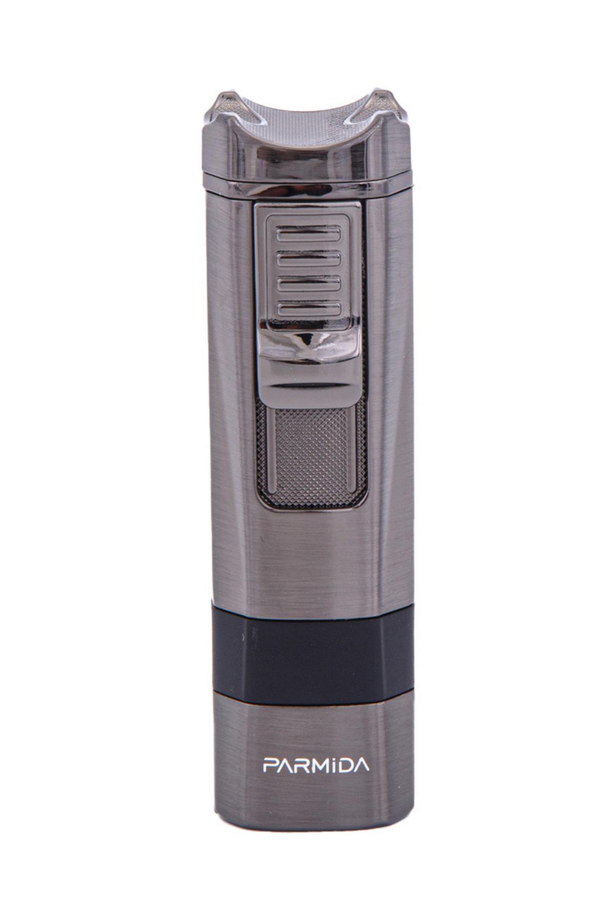 TR5887,Parmida 4 Torch Gunmetal Puro Çakmağı