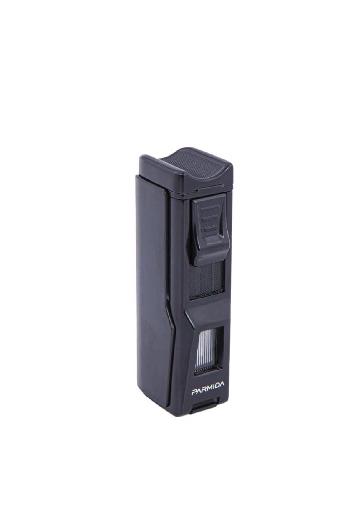 TR4687,Parmida Dört Torch Siyah Puro Çakmağı